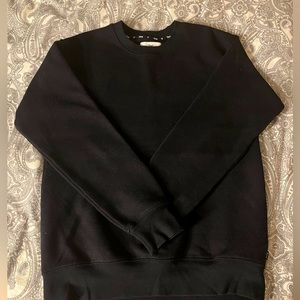 TNA perfect crew sweatshirt - black - size small - gently used